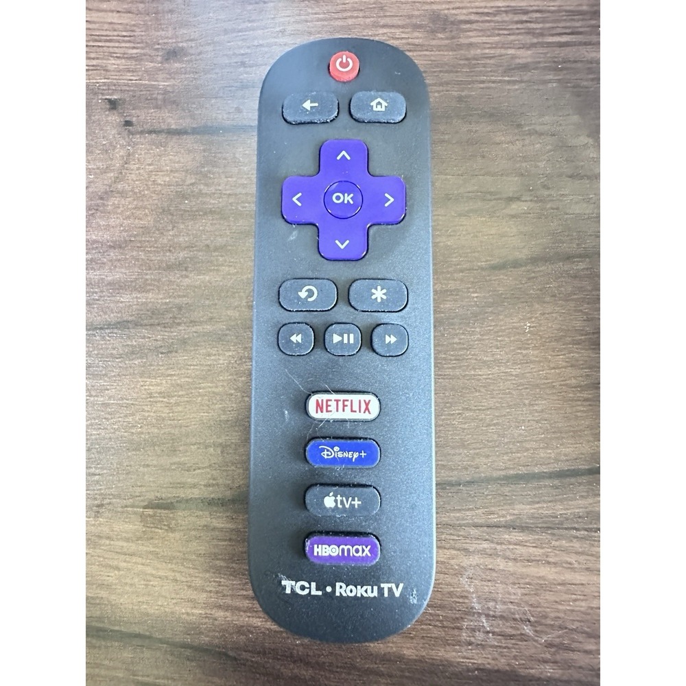 Remote Control TCL Roku TV with Netflix/Disney+/Apple TV+/HBO Max Buttons